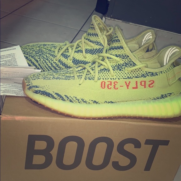 Yeezy 350 Frozen yellow